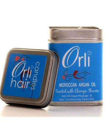 شمع ماساژ مو اورلی گلهای چمپا